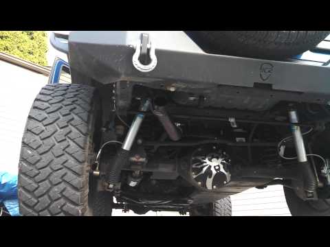 Jeep JK Magnaflow Rockcrawler Exhaust.