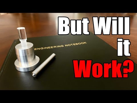Using a Mini Lathe to Make an Optical Center Punch