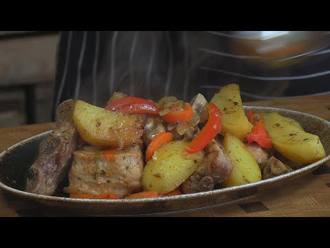 Żeberka duszone w Prodiżu z 1968 r (garnek i piekarnik ) Hit PRLu !   /Oddaszfartucha