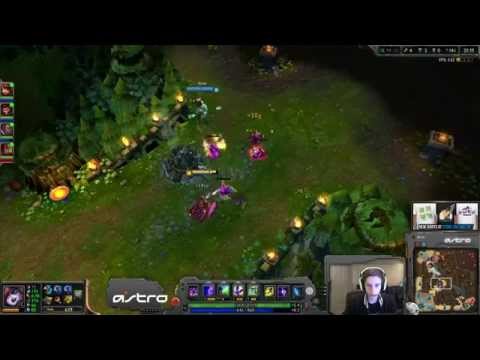Bjergsen Lulu vs Soraka [Challenger Ranked solo queue mid]