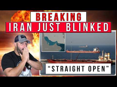 BREAKING NOW | Iran COMPLETELY Folds As Straight Of Hormuz Is OPENED... & Trump Declares VICTORY Thumbnail