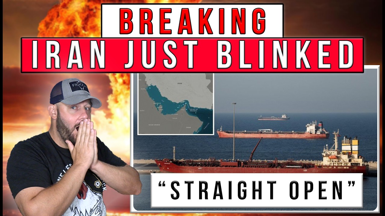 BREAKING NOW | Iran COMPLETELY Folds As Straight Of Hormuz Is OPENED... & Trump Declares VICTORY