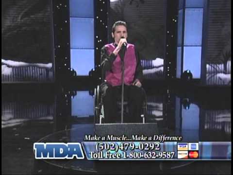 Calvin Ray sings on 2010 Jerry Lewis Telethon