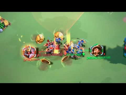 RISE OF KINGDOMS Duel : Khan CaoCao VS Mina CaoCao . (T5 VS T5)