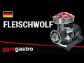 Commercial | Black Friday Electric Meat Mincer #12 – 200–240 kg/h - 550 W Induction - Ø4.5/10 mm + Sausage Kit