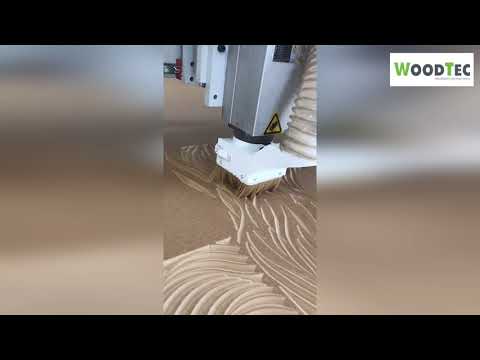 WoodTec H 2030 - фрезерно-гравировальный станок с чпу woo1430, видео 8