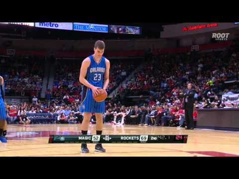 2015-10-11 NBA PS Mario Hezonja vs Houston