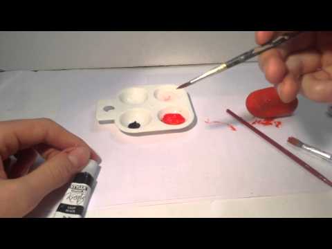 Basteln: Steine bemalen