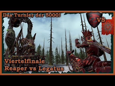 Viertelfinale im Turnier der 5000! Skaven vs Vampirfürsten - Match 1 Total War: Warhammer 2