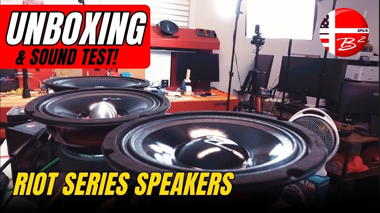 B2 Riot Series Speakers Demo | See & Hear the Difference