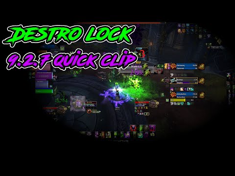 [4k] Destro still BLASTS?! / 9.2.7 WoW Shadowlands Arena