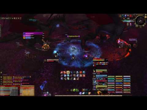 Emerald Nightmare Dragons of Nightmare Fight w/ Arms Warrior - WoW: Legion 7.1