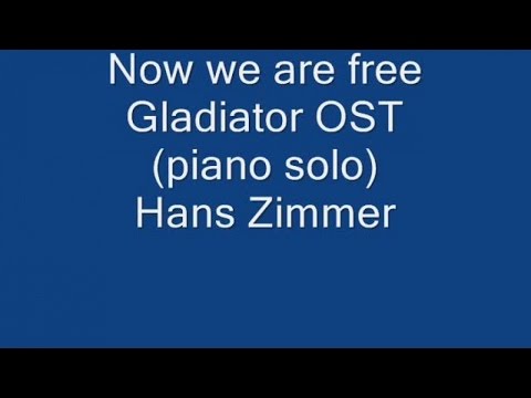 Mercuzio Pianist - Now we are free - Gladiator OST (piano solo) Music by Hans Zimmer