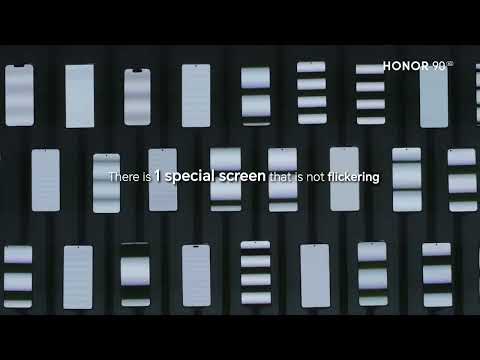 HONOR90, The Flicker-free Champion.