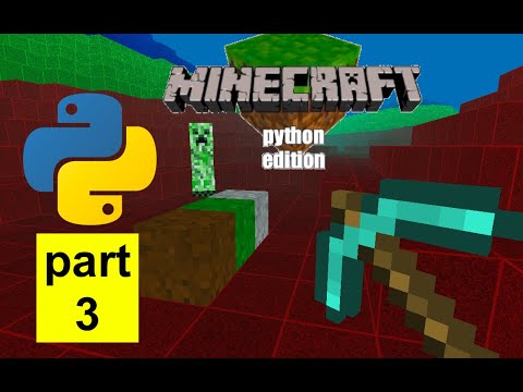 Red Hen dev - Minecraft in Python: set colour of terrain, mobs look at player (with Ursina) - part 3
