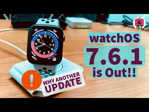 watchOS 7.6.1 Update Review! What's new, Security update, Performance & Battery Life | TGT