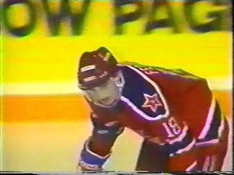 1989 Vancouver Canucks (NHL) - CSKA (Moscow, USSR) 0-6 Friendly hockey match (Super Series)