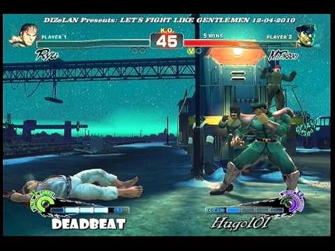 LET'S FIGHT LIKE GENTLEMEN 12/04/2010 - Top 8 SSF4 - Deadbeat vs Hugo101