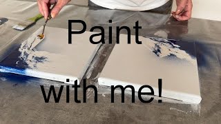 Abstrakte malerei/ How to paint/Demo Peinture abstraite/Abstract Art /Pintura abstracta