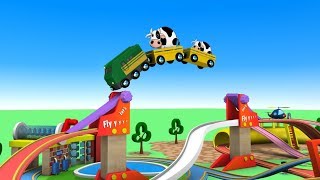 Let&#39;s Play - Toy Factory Trains - Chu Chu Train Cartoon - Trains for Kids - Choo Choo Train - Toy