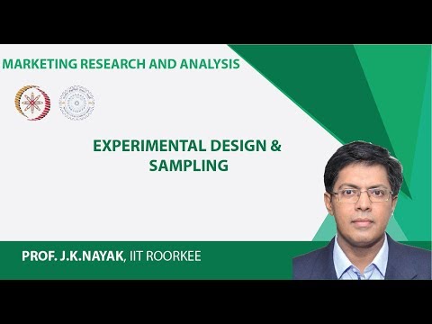 Lecture 14 Experimental Design Sampling