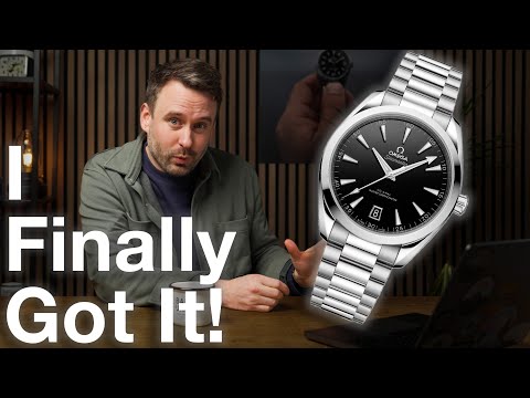 NEW Omega Aqua Terra Gloss Black Dial