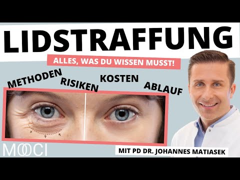 Augenlidstraffung - OP, Ablauf, Kosten, Risiken