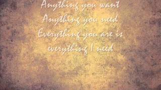 anything (with lyrics) - ryan tedder