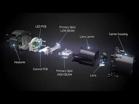 HELLA Bi-LED low beam and high beam headlamp L 4565 - Essential version