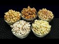 Flavored Pop Corn Recipe - Pop Corn In 5 Flavors - Without Oven Without Microwave