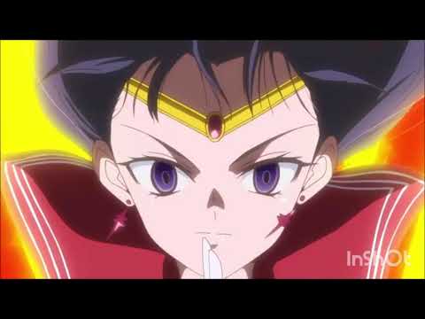 Sailor moon crystal eternal.. Sailor Mars all attacks