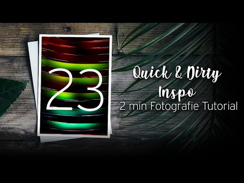 #23 Q&DI - Lichtmalerei mit Wasserperlen