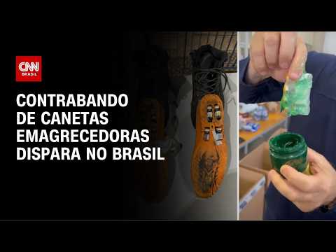 Brasil tem recorde de apreensão de emagrecedores na fronteira com Paraguai | CNN NOVO DIA