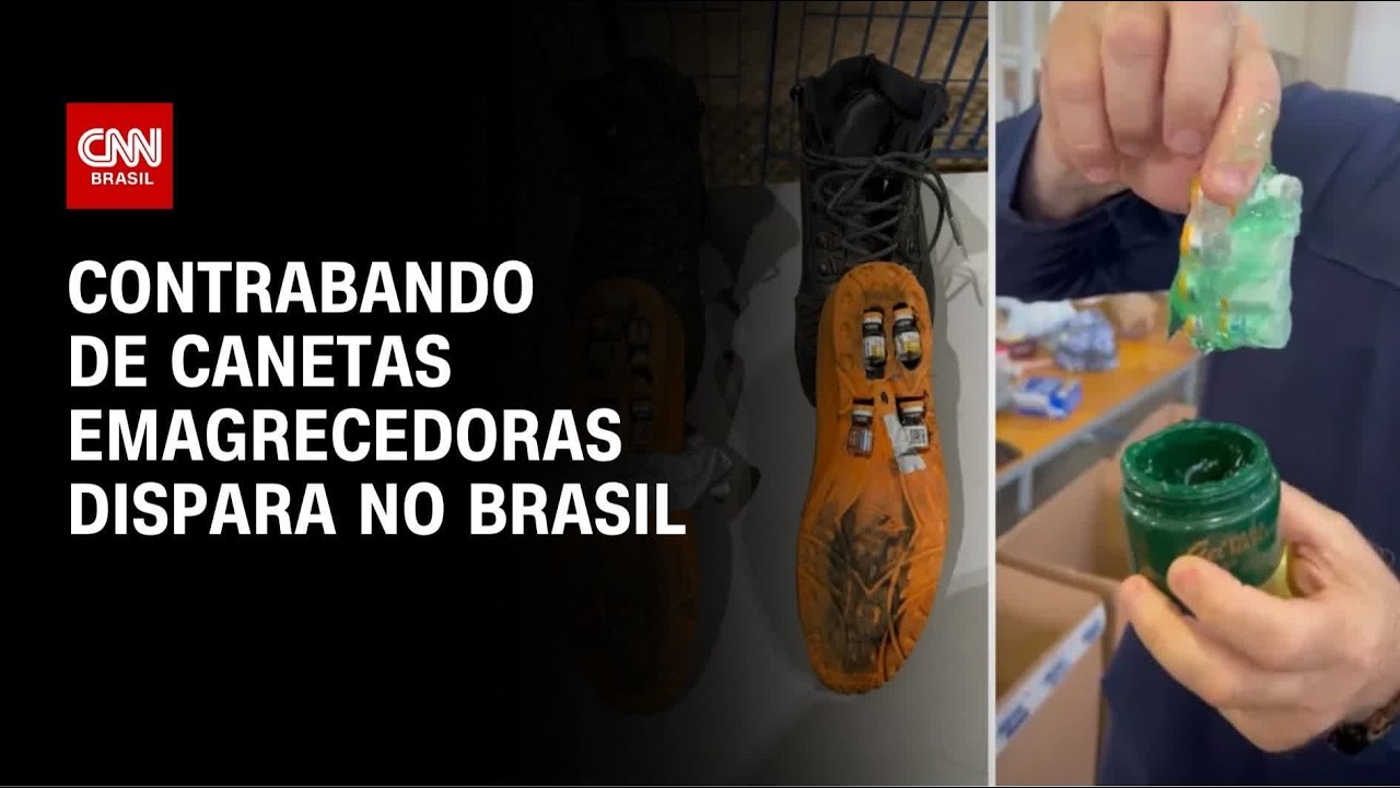 Brasil tem recorde de apreensão de emagrecedores na fronteira com Paraguai | CNN NOVO DIA
