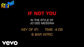 Jo Dee Messina - If Not You (Karaoke)