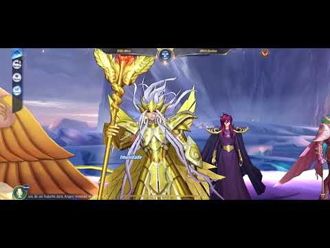 Enfrentando Shaka Araya CR, Shion de Sapuris, Shun D e Afrodite de CR