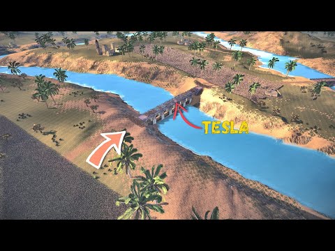 Can Defenders Save Tesla From 100,000 Zombies On The Bridge - UEBS 2