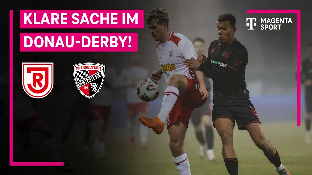 SSV Jahn Regensburg vs Ingolstadt 04 Highlights
