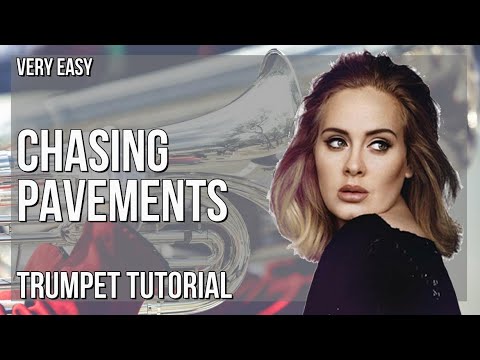 How to play Chasing Pavements by Adele on Trumpet (Tutorial)