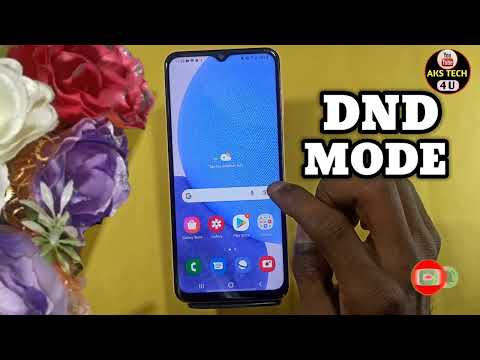 How To Enable DND Mode in Samsung M33 5G |Samsung M33 5G Do Not Disturb Mode on कैसे करें