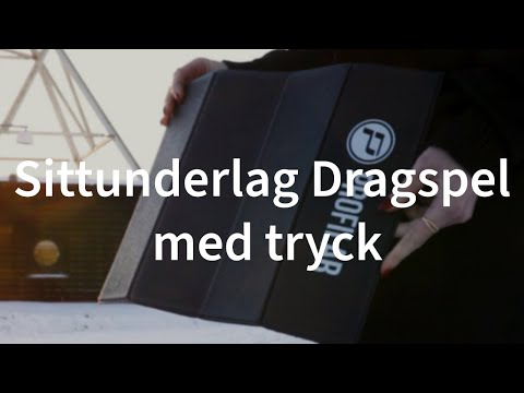 Sittunderlag Dragspel med tryck - Profilar.se