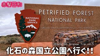 【アリゾナ】化石の森国立公園へ行ぐ！！【Petrified Forest National Park】