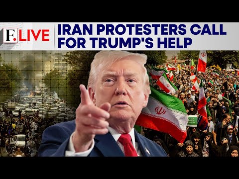 Iran Protests Explode With Deadly Clashes As Protesters Urge Trump To "Save Them" | Firstpost Live
