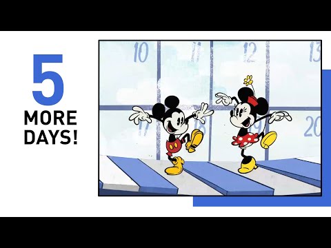 Mickey & Minnie Birthday Countdown | 5 More Days! ?