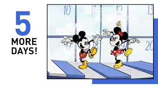 Mickey & Minnie Birthday Countdown | 5 More Days! 🎉
