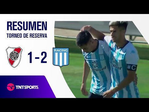 La ACADEMIA se QUEDÓ con el CLÁSICO ante RIVER ⚽ | River 1-2 Racing | Resumen