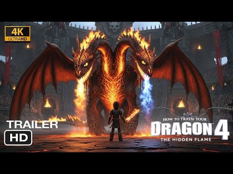 Drachenzähmen leicht gemacht 4 (TheHiddenFlame | Filmische Geschichte) | Offizieller Trailer HD|#...