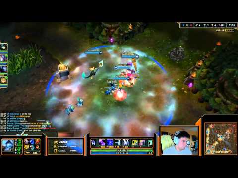 xPeke - Xerath vs Fizz mid (Diamond l)