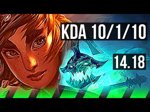 TALIYAH vs HECARIM (JGL) | 10/1/10, 900+ games, Godlike | EUW Master | 14.18