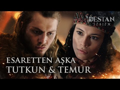 Bir Esir ve Bir Tegin’in Aşkı: Tutkun ve Temur 🔥 | Destan Özel Kolaj
